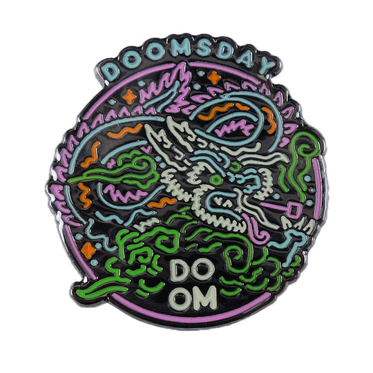 Neon Dragon Pin