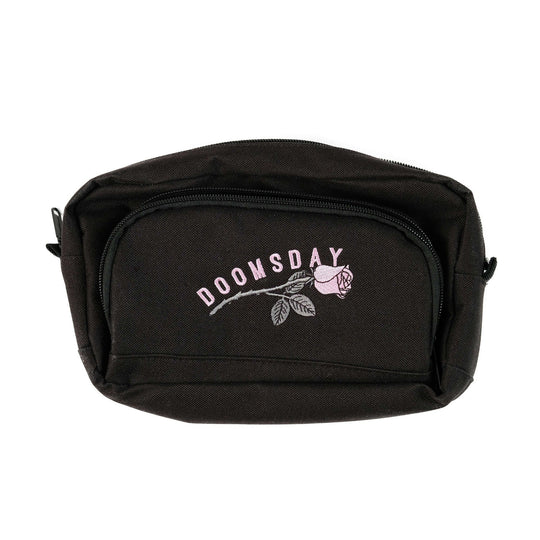 Rose - Black Fanny Pack
