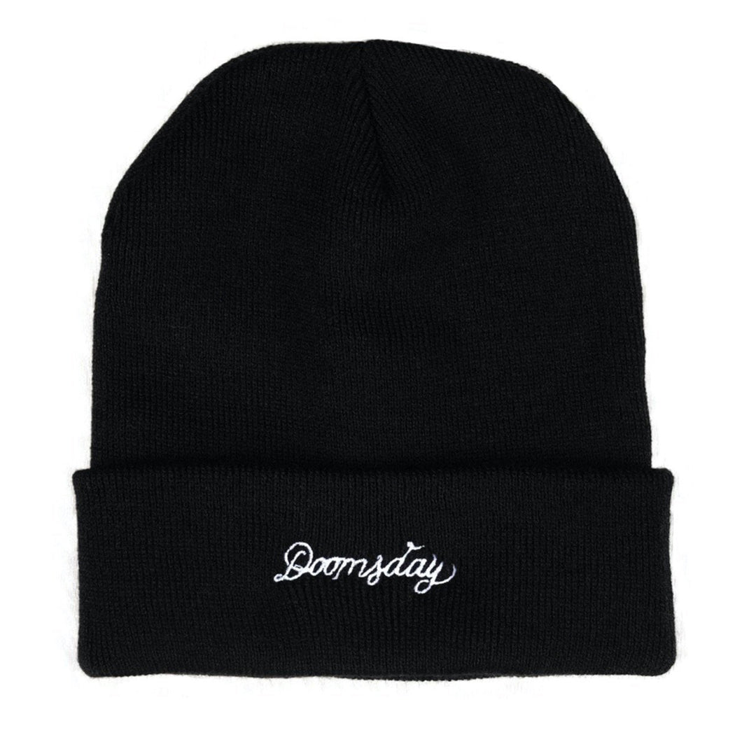 Doomsday Classic Black Beanie