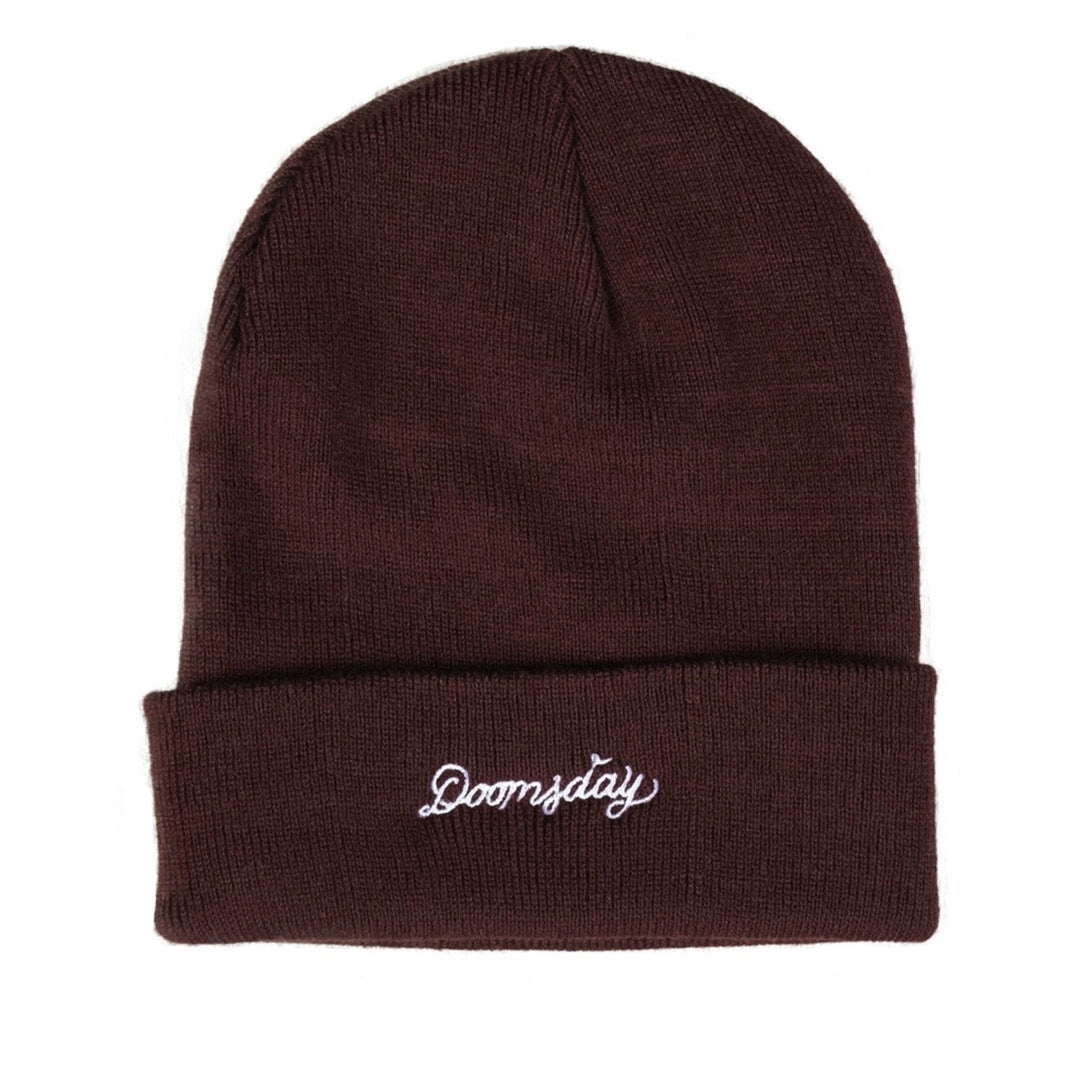 Doomsday Classic Burgundy Beanie