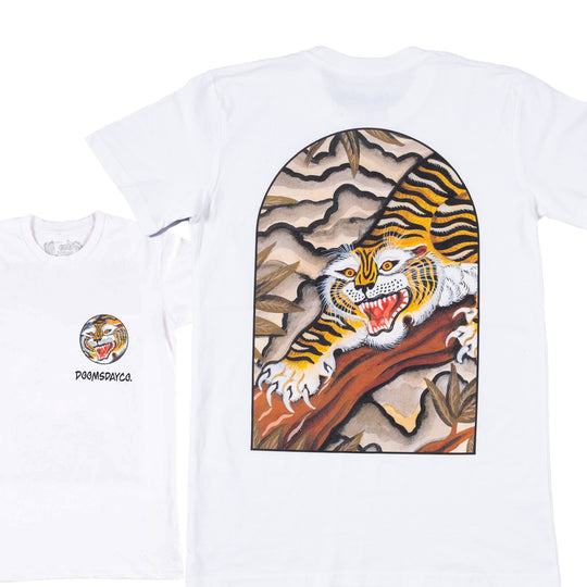Daniel Lacalle Tiger White T-shirt