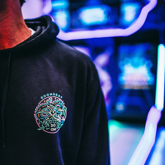 Neon Dragon hoodie