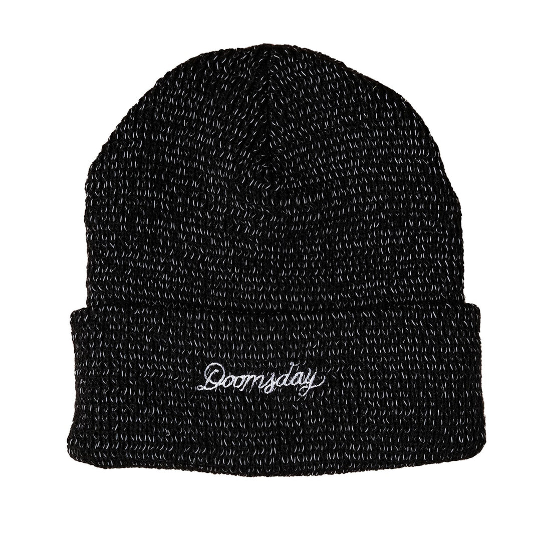 Reflective Beanie - Black