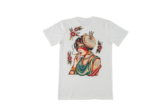 JoshB Lady Painter Off White T-shirt