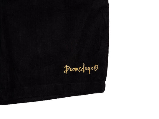 Doomsday Corduroy Shorts - Black