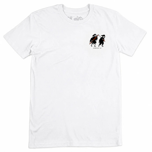 What Goes Around White T-Shirt