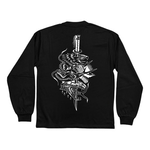 Dagger Black Heavy Long Sleeve