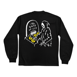 Life's A Game Black Heavy Long Sleeve