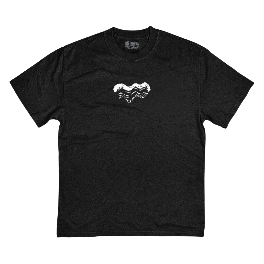 Xerografia Heavy Black T-Shirt