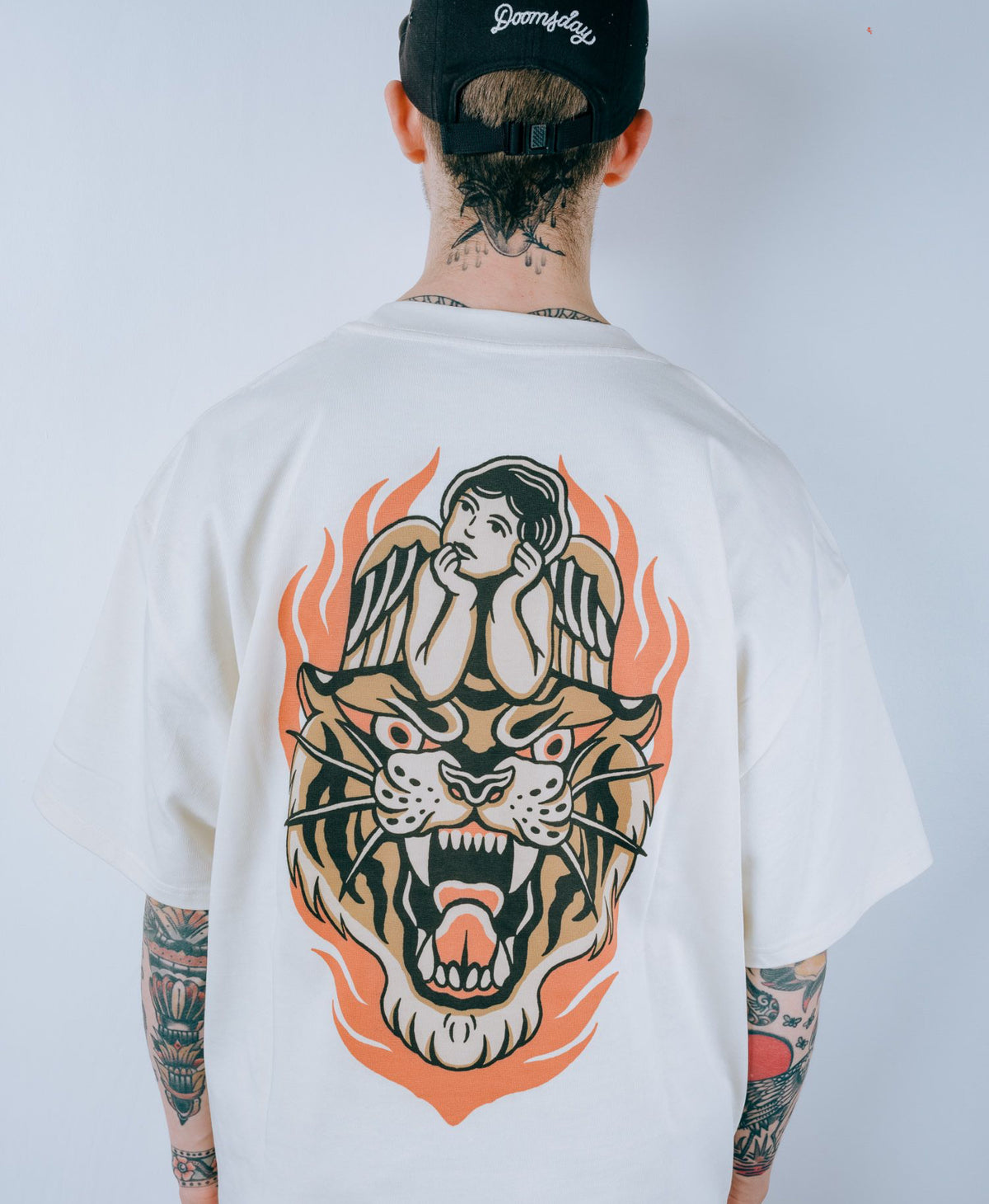 Heavy flamin’ angel tshirt