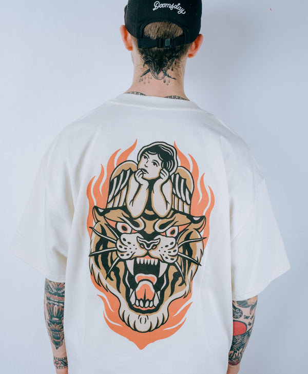 Heavy flamin’ angel tshirt