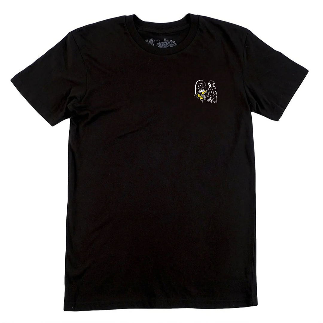 Life's A Game Black T-Shirt