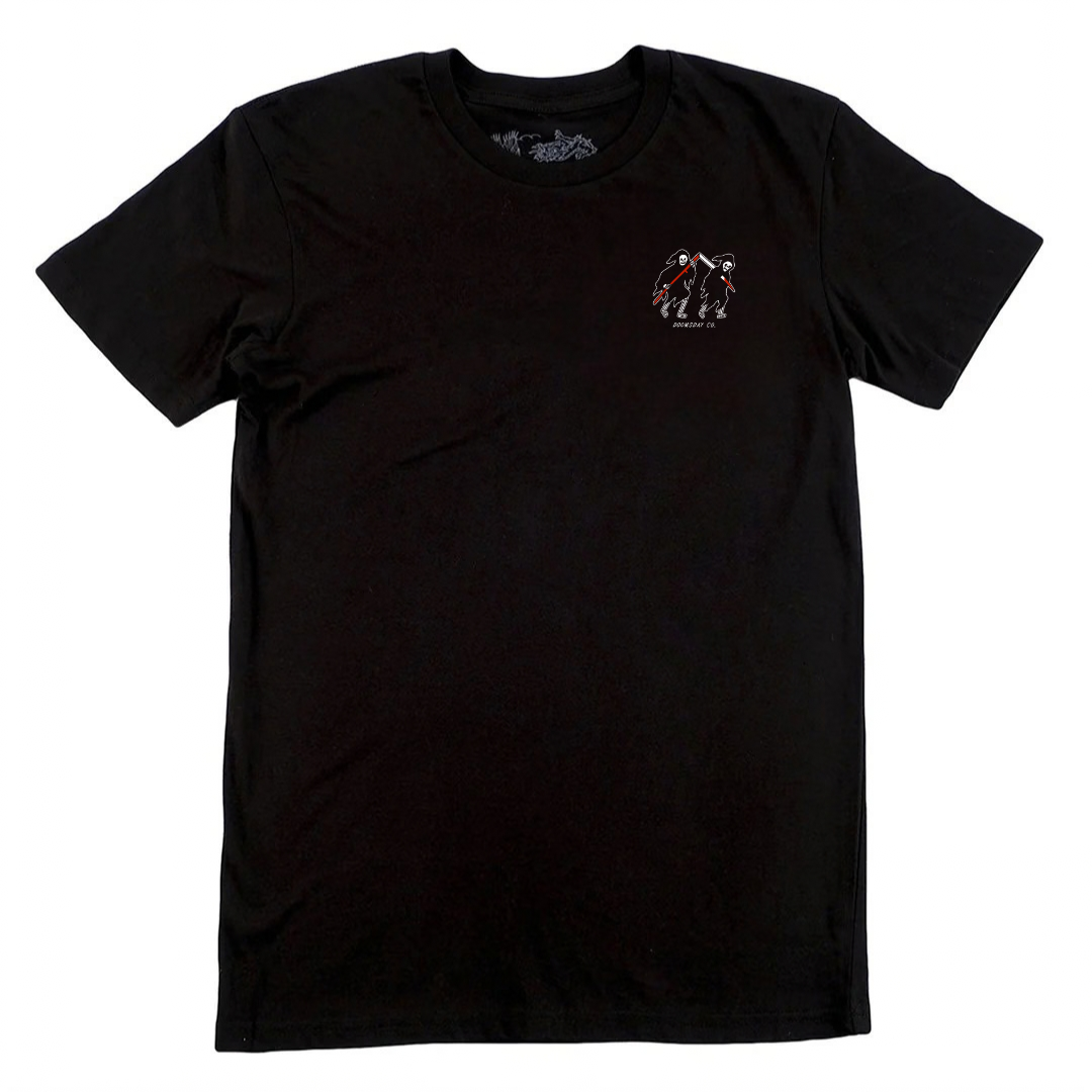 What Goes Around Black T-Shirt