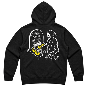 Life's A Game Black Hoodie