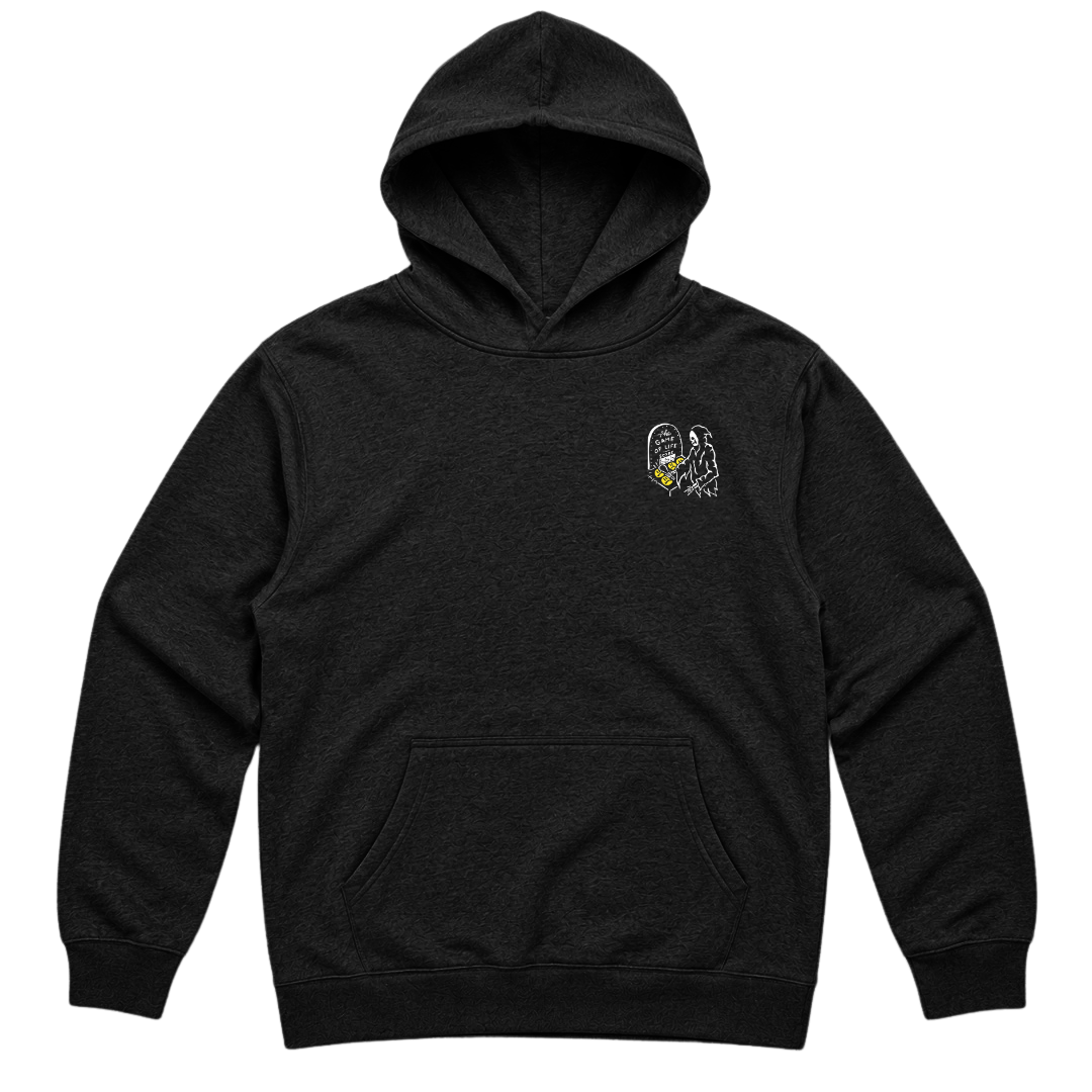 Life's A Game Black Hoodie