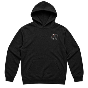 What Goes Around Black Hoodie