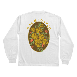 Fleurs White Heavy Long Sleeve