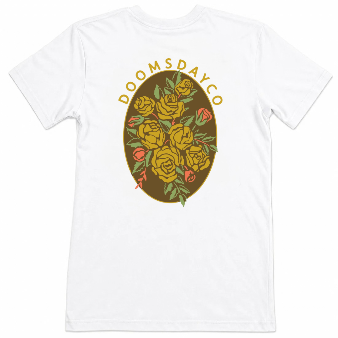 Fleurs White T-Shirt