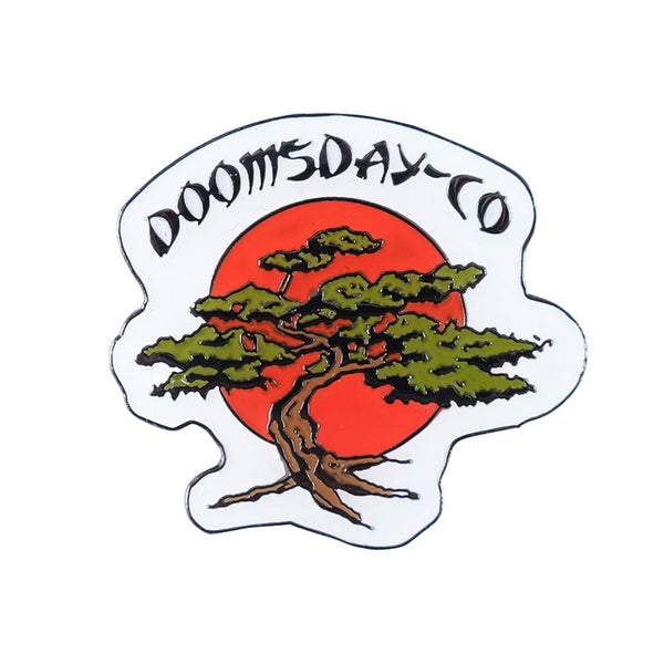 Bonsai Enamel Pin