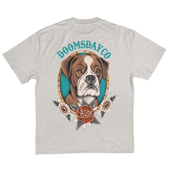 Boxer Faded Bone Heavy Tee