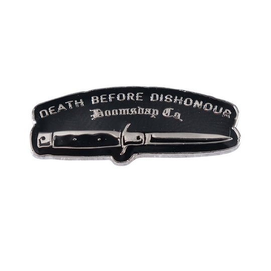 Death Before Dishonour Black Pin