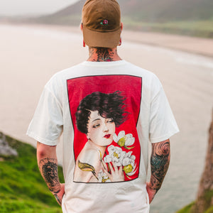 Pain1666 Flower Girl Off-White T-Shirt