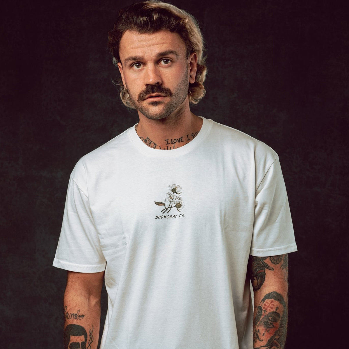 Pain1666 Flower Girl Off-White T-Shirt