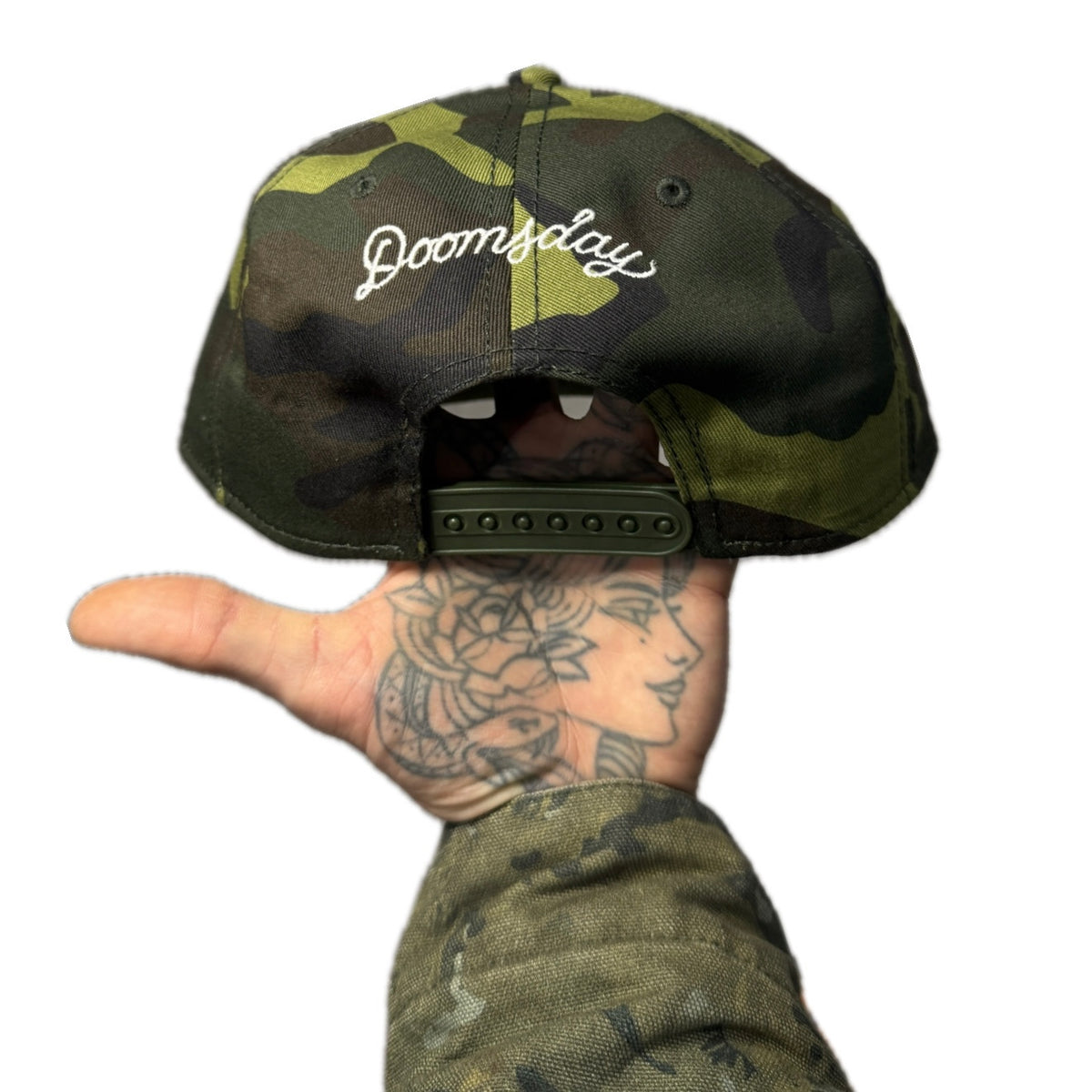 Cowboy camo snap back