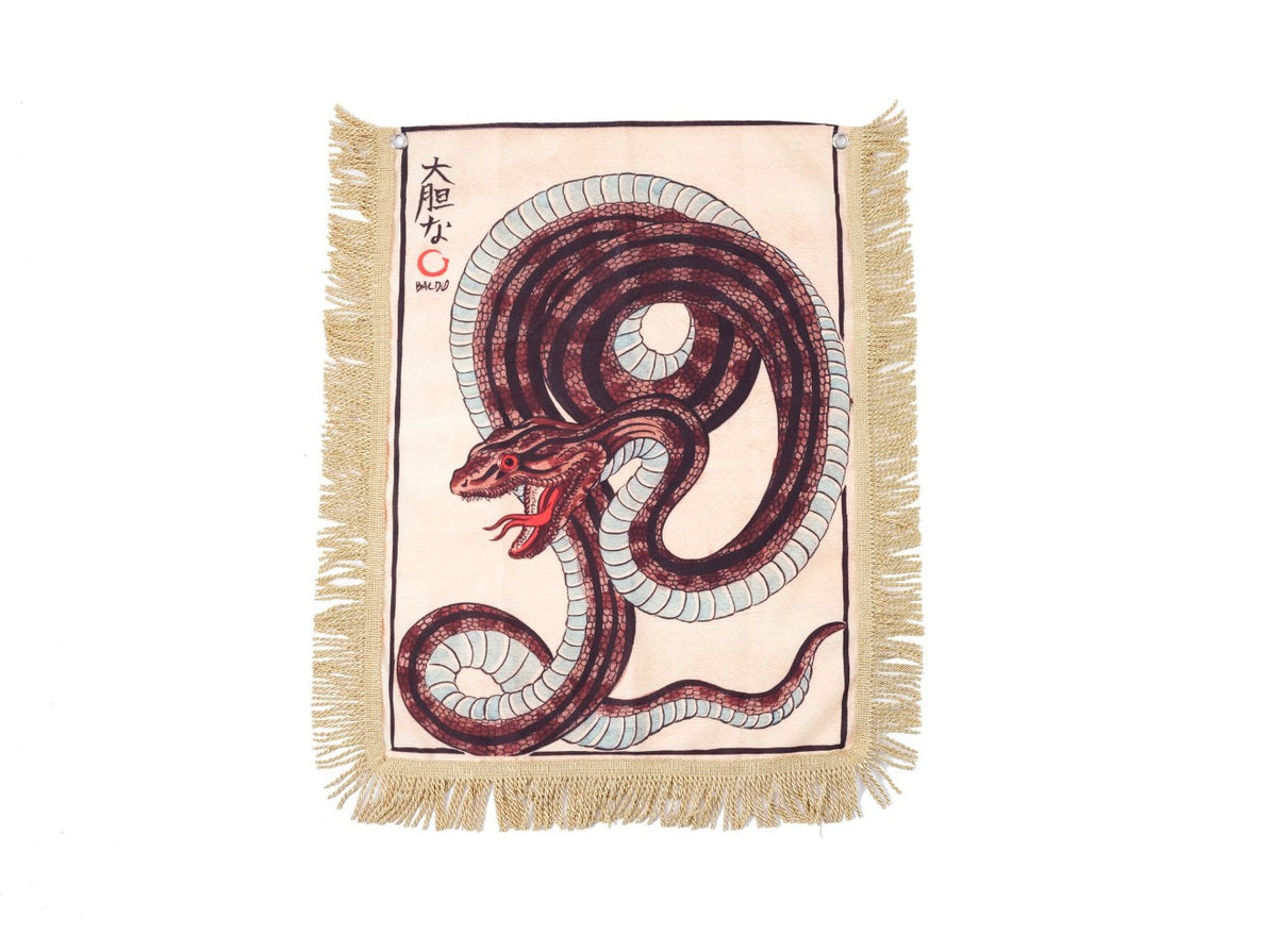 Doomsday Snake Snake Large Woven Tapestry & Doomsday Co