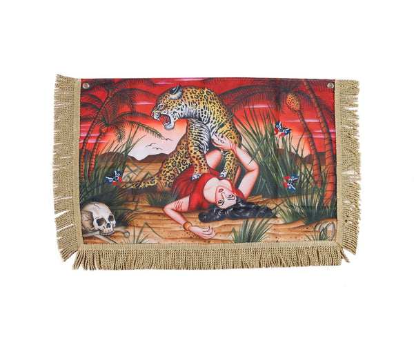 Taryn Tiger Woven Tapestry