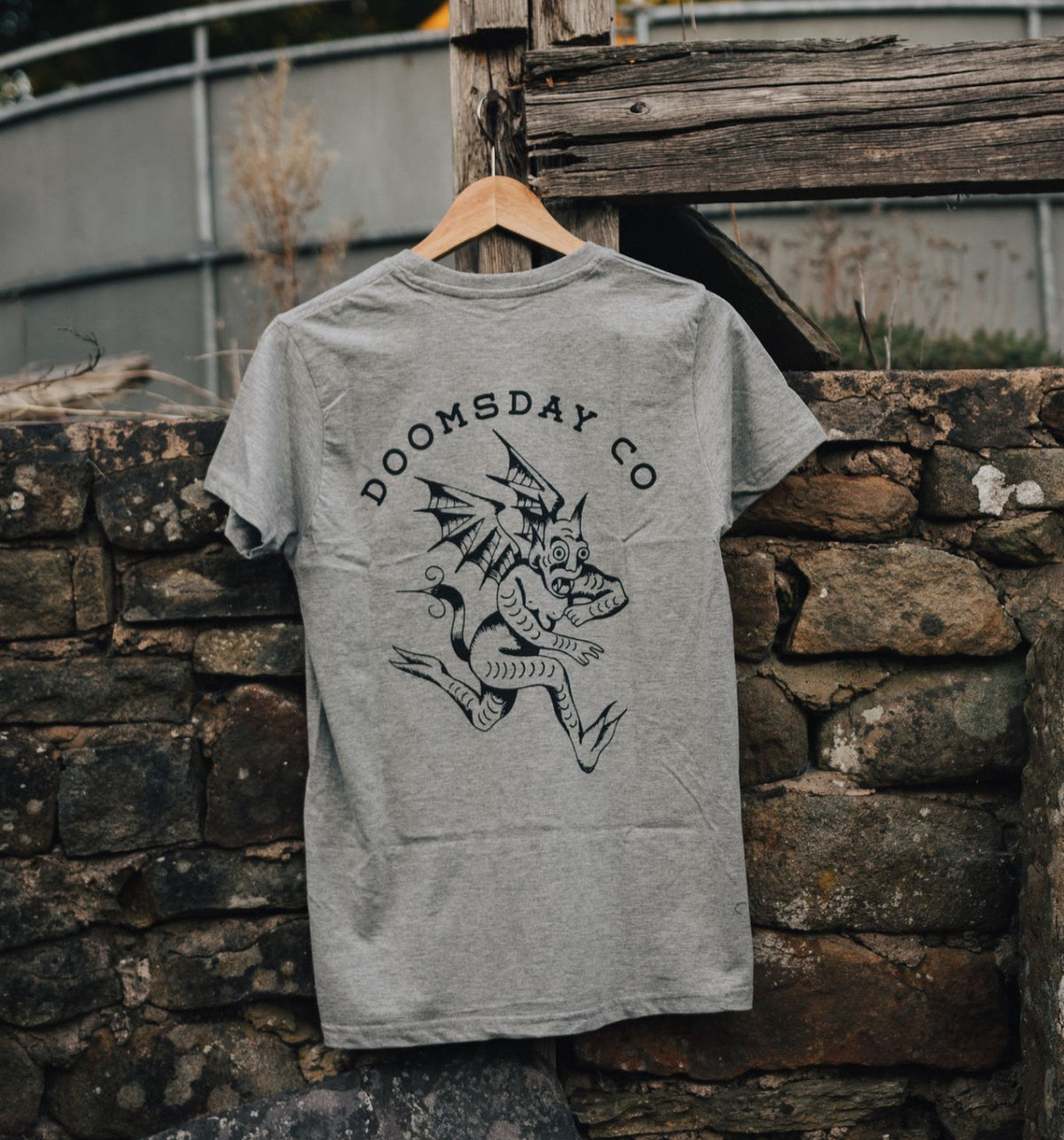 DAVID DEVIL TEE GREY