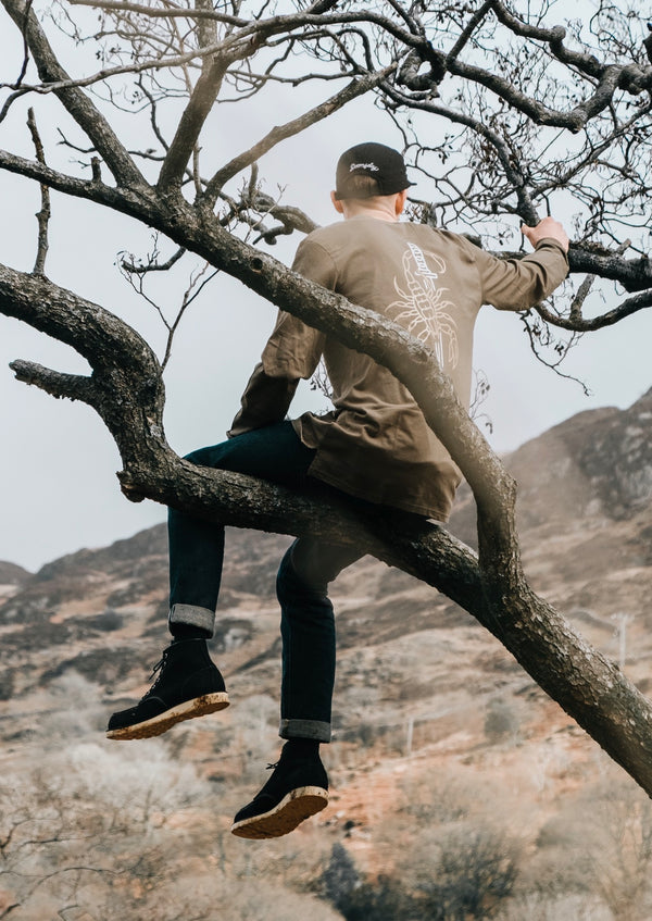 Scorpion Military green long sleeve