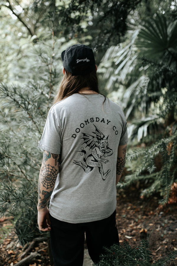 DAVID DEVIL TEE GREY