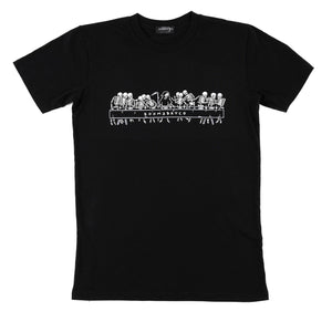 Last Supper Black T-Shirt