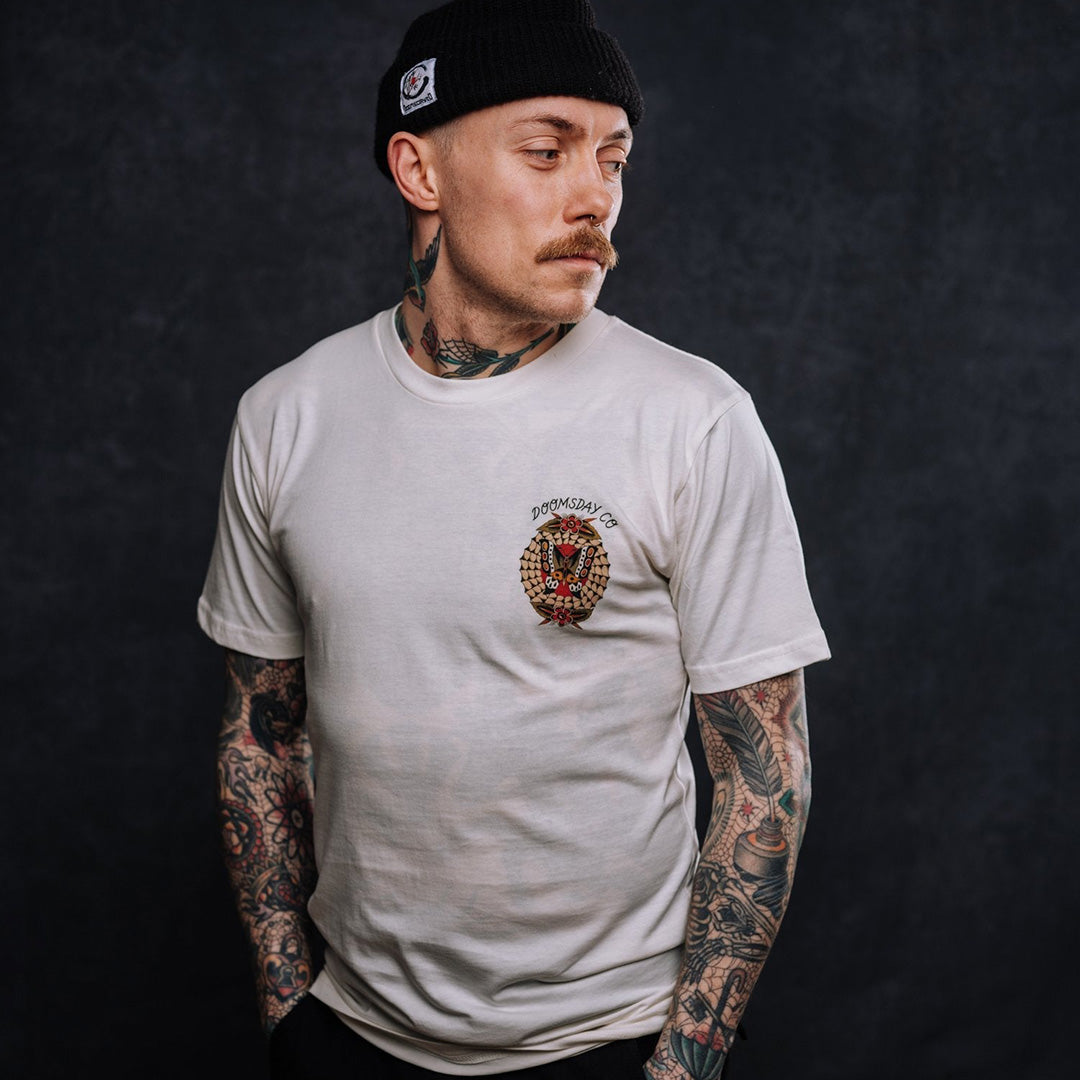 Samantha Fung Dragon Off White T-shirt