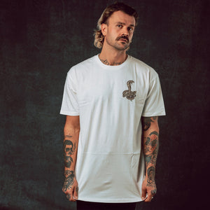 Baldo Snake T-shirt - Off White