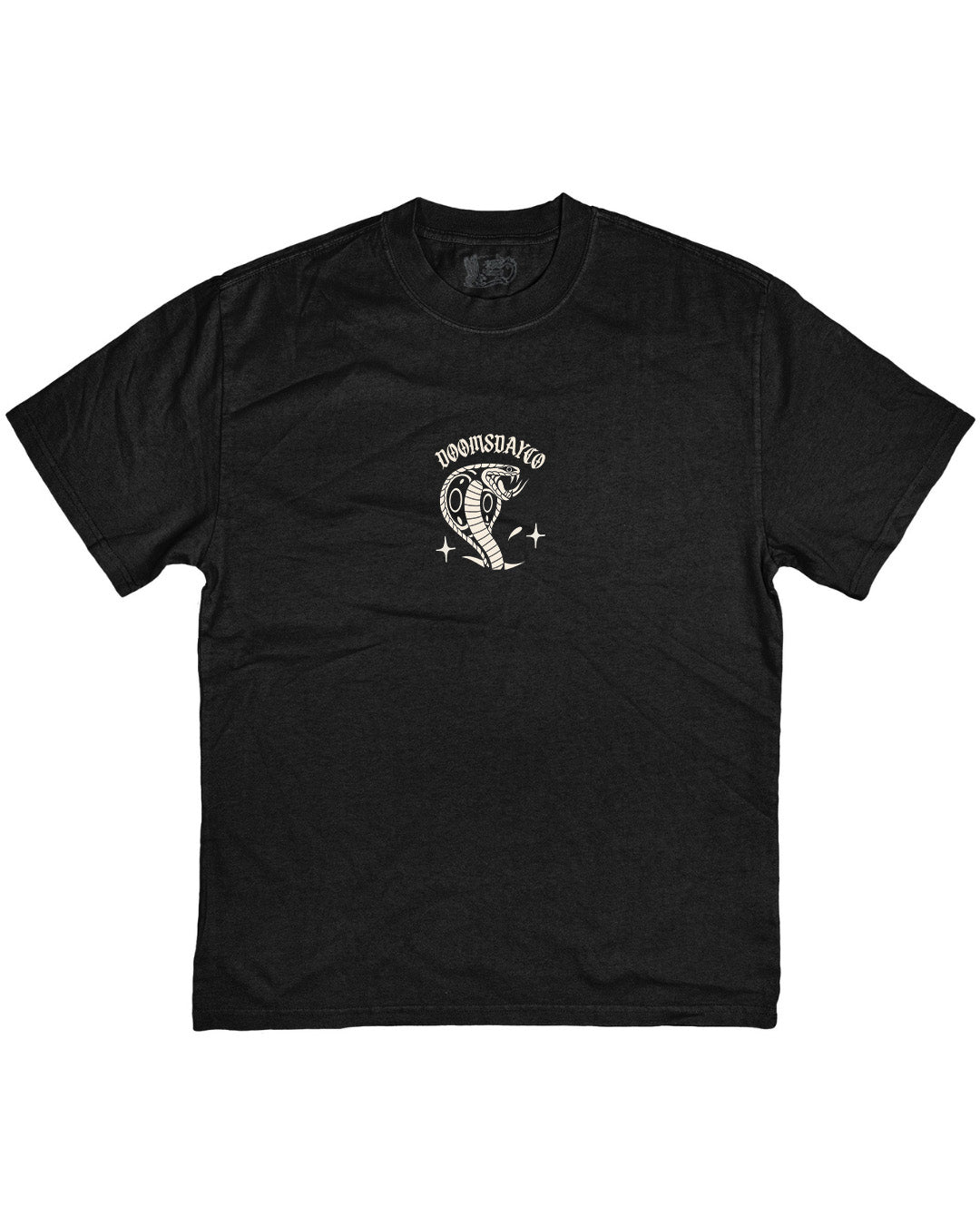 Trad Snake Black Heavy Tee