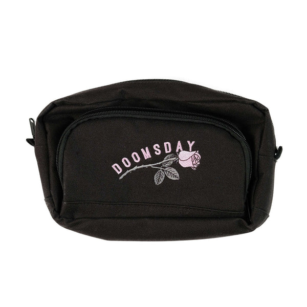 Rose - Black Fanny Pack