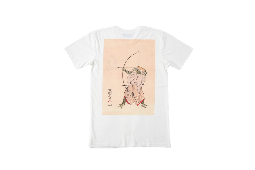 baldo archer off-white t-shirt back print - doomsdayco off-white t-shirt