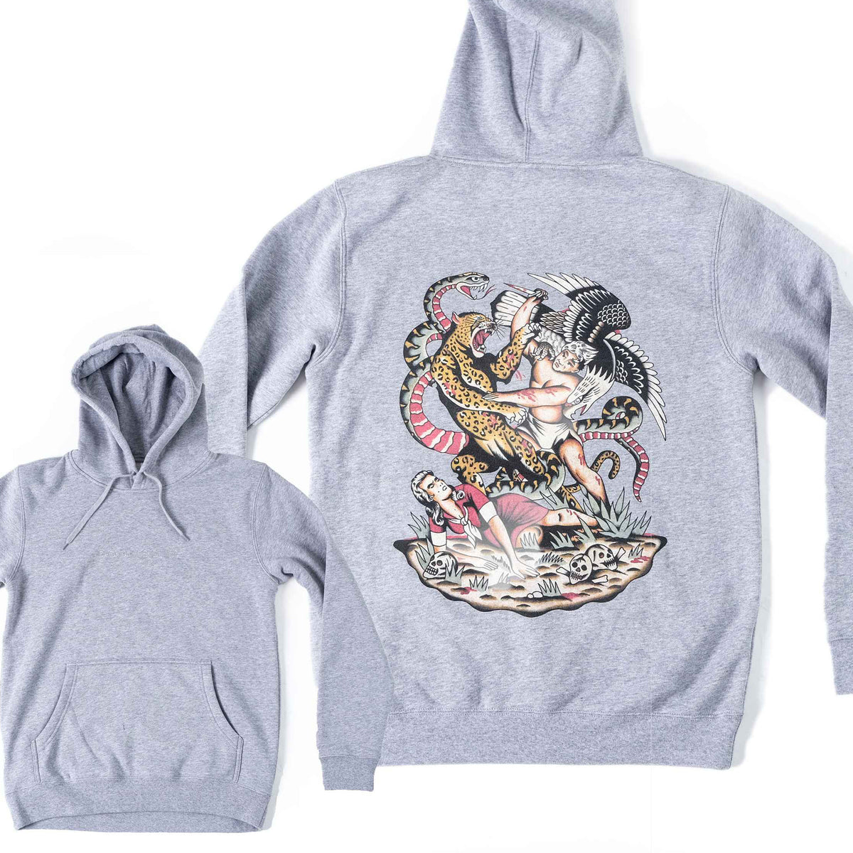 Battle Royale Hoodie - Grey