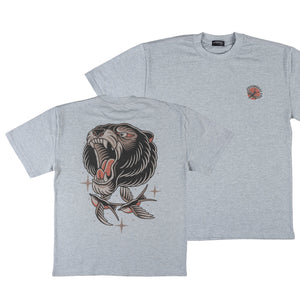 Bear Heavy T-shirt - Grey
