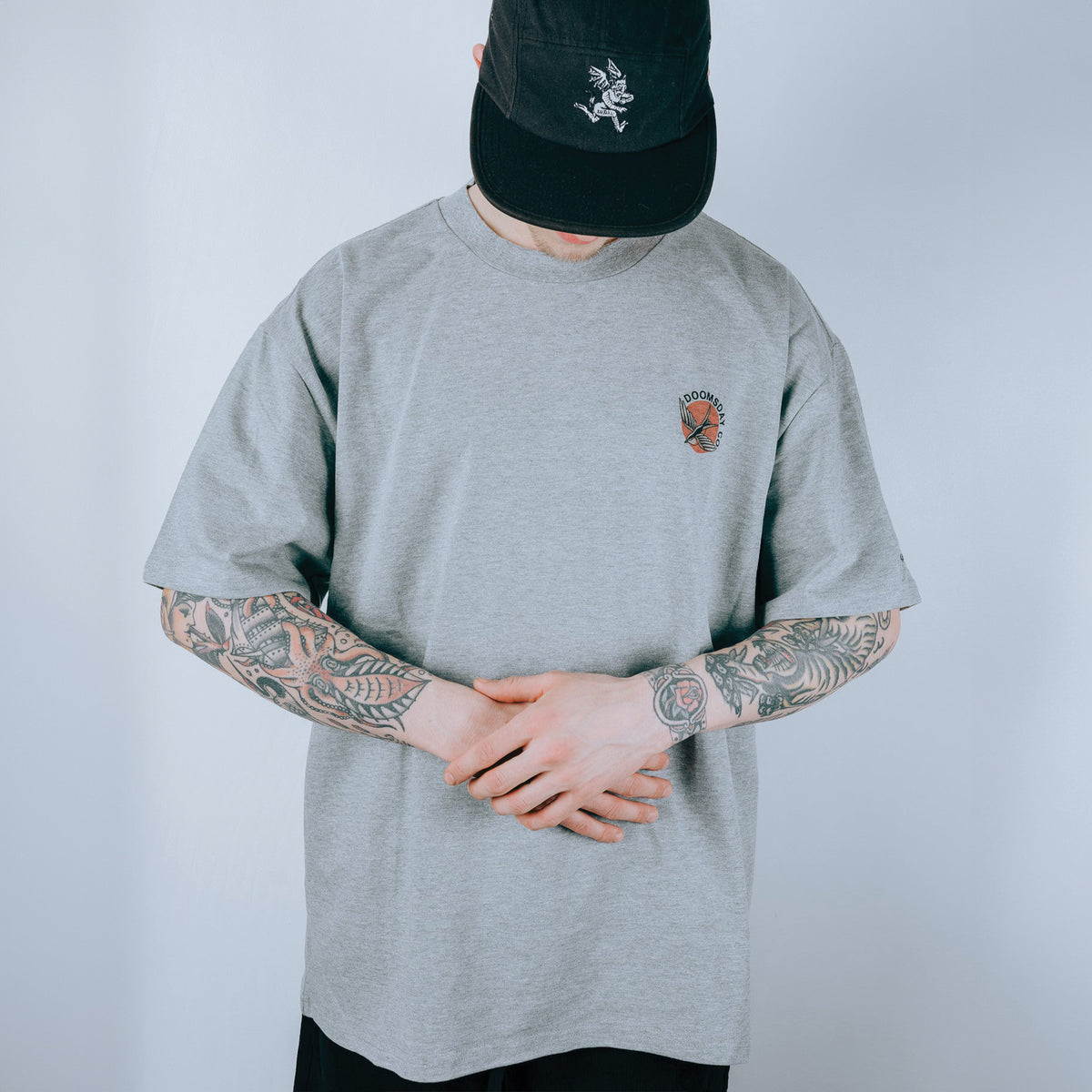 Bear Heavy T-shirt - Grey