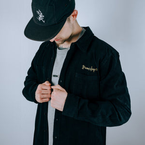 Essential Corduroy Shirt - Black