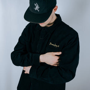 Essential Corduroy Shirt - Black