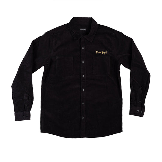 Essential Corduroy Shirt - Black