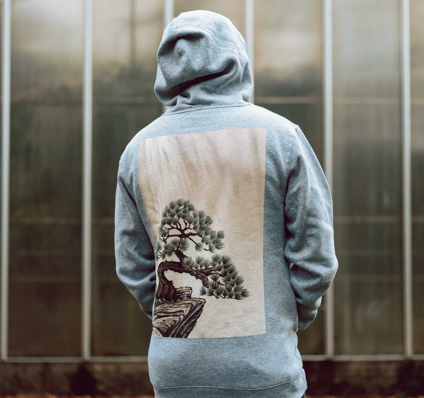 Baldo Bonsai Grey Hoodie