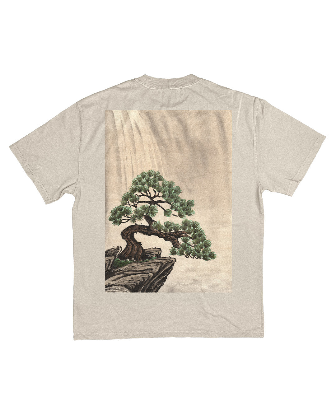 Bonsai Heavy Faded Ecru T-Shirt