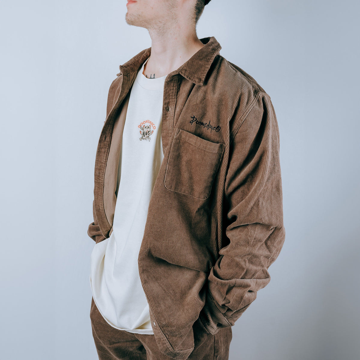 Essential Corduroy Shirt - Brown