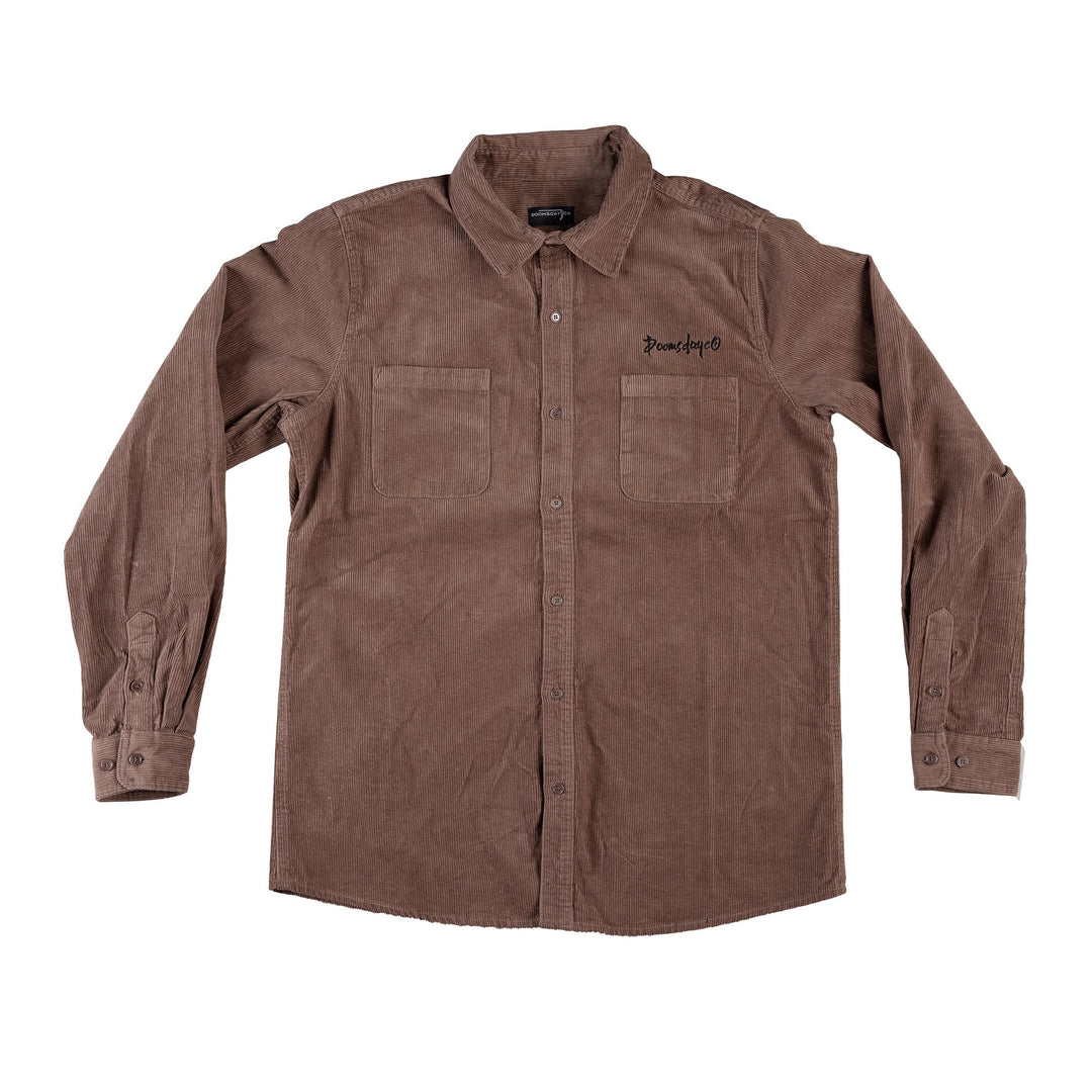 Essential Corduroy Shirt - Brown
