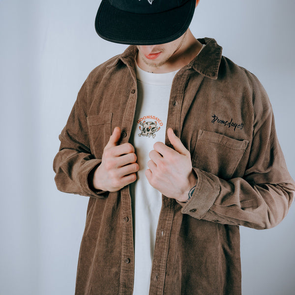 Essential Corduroy Shirt - Brown